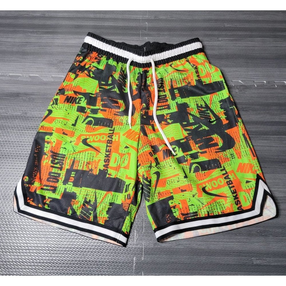 Nike Dri-FIT Loose Fit at Knee Length Basketball Shorts - Size Small -DV9487-398